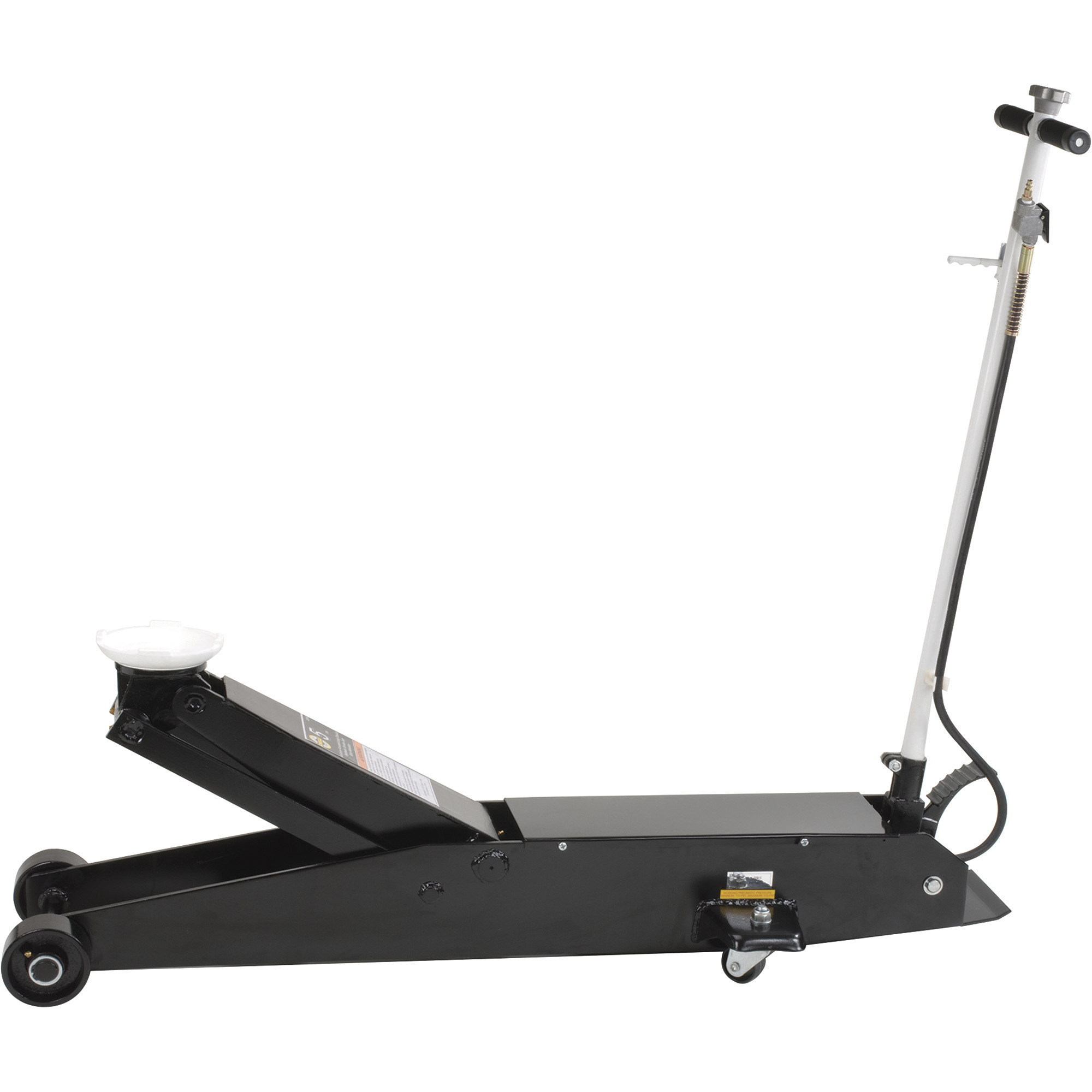 Omega 5-Ton Air/Hydraulic Long Chassis Service Jack, Model# 22051
